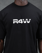 R4W OVERSIZED TEE BLACK