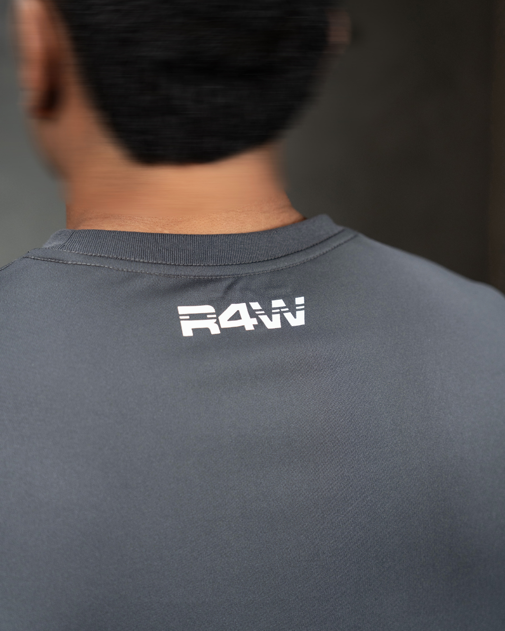 R4W ACTIVE TEE CHARCOAL