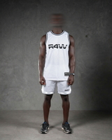 R4W BASKETBALL JERSEY WHITE