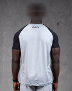 R4W HYBRID TEE GREY/BLACK