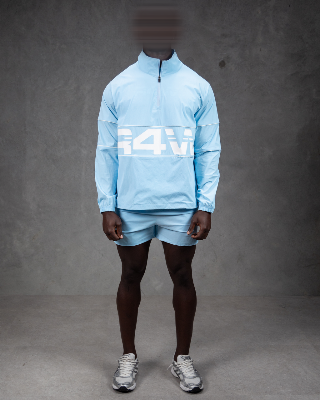 R4W DYNAMIC PULLOVER WINDBREAKER  SKY BLUE