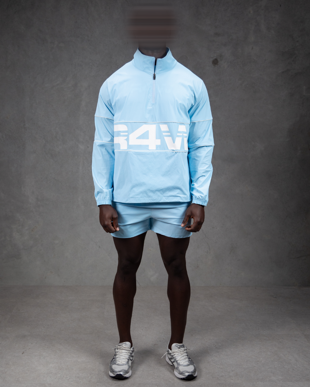 R4W DYNAMIC PULLOVER WINDBREAKER  SKY BLUE