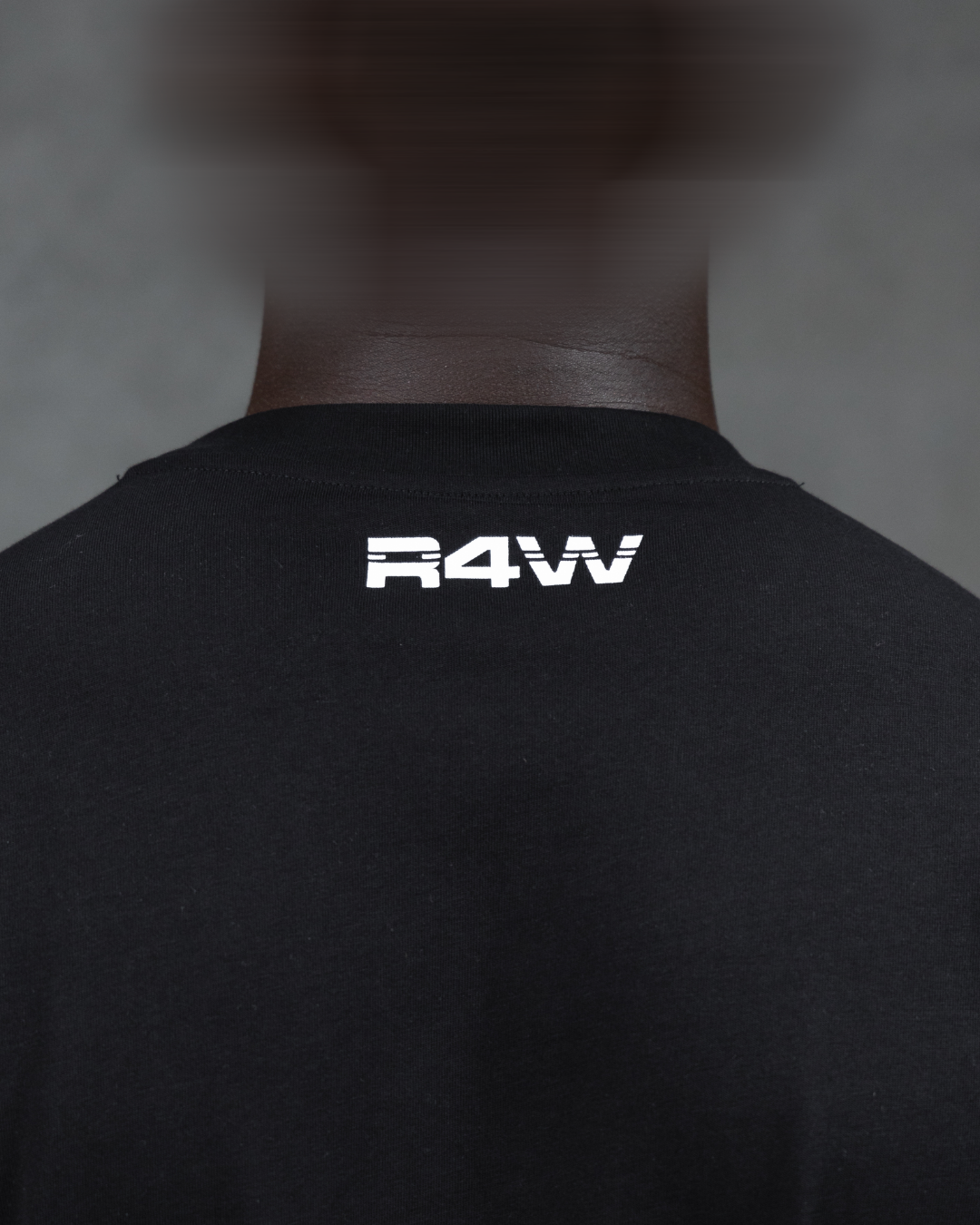 R4W OVERSIZED TEE BLACK