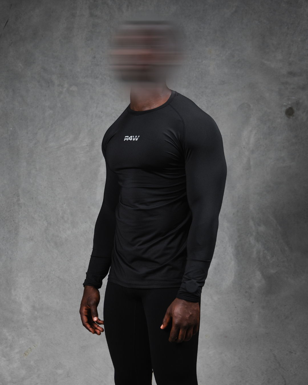 R4W LONG SLEEVE COMPRESSION BLACK