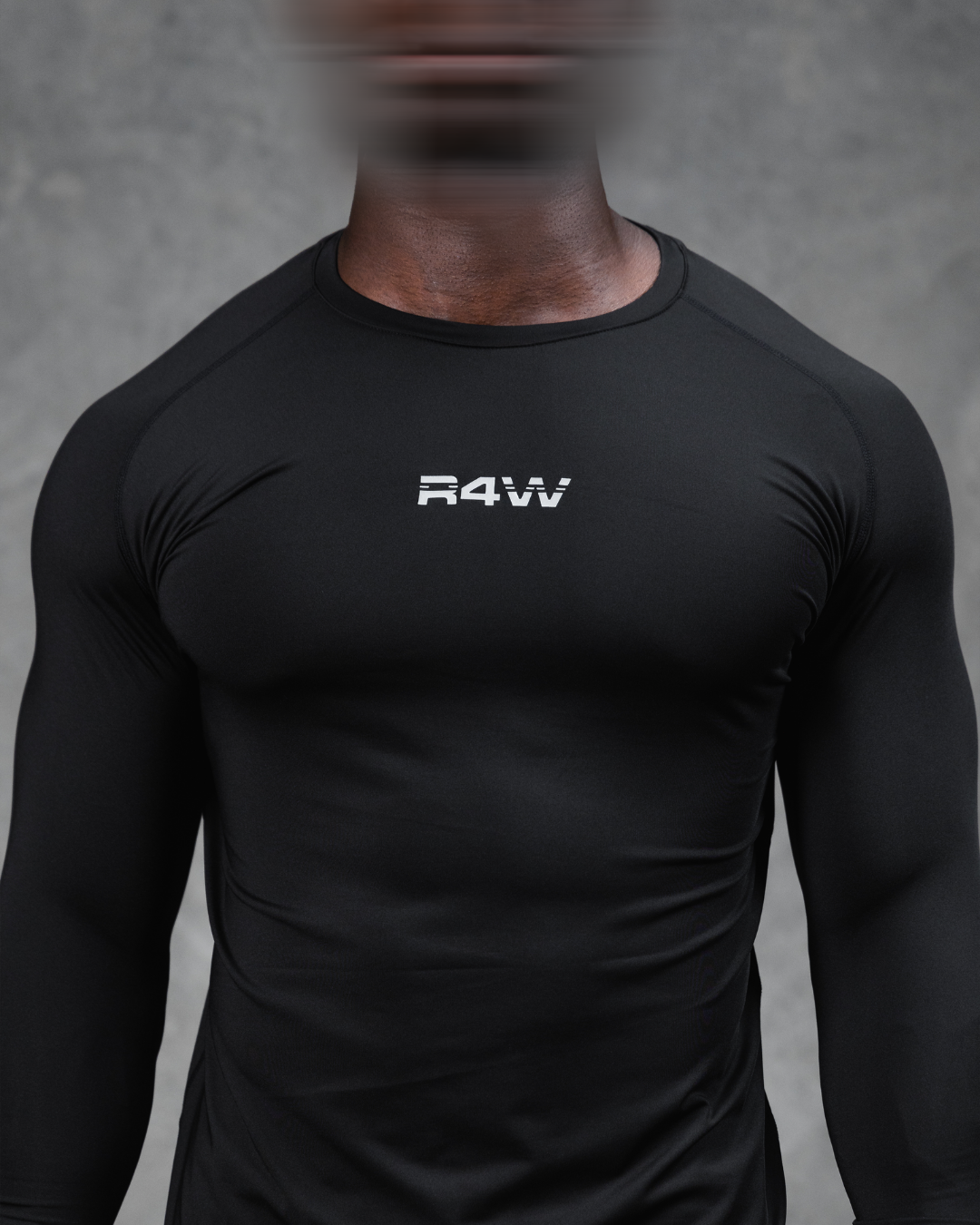 R4W LONG SLEEVE COMPRESSION BLACK