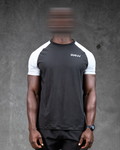 R4W HYBRID TEE BLACK/GREY