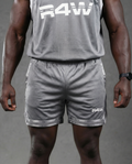 R4W BASKETBALL SHORTS GREY