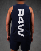 R4W SINGLET NAVY BLUE