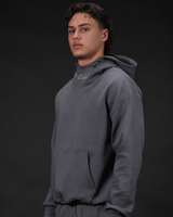 R4W ESSENTIALS HOODIE SLATE GREY
