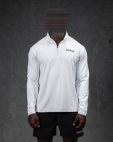 R4W ACTIVE QUARTER ZIP WHITE