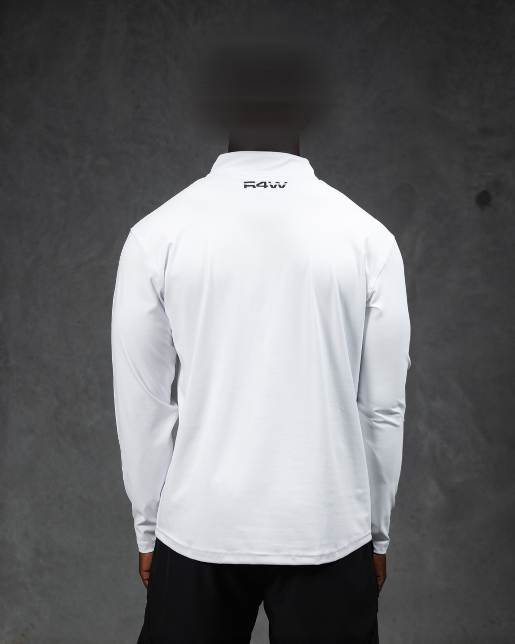 R4W ACTIVE QUARTER ZIP WHITE