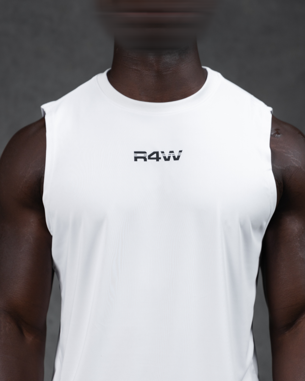 R4W ACTIVE SINGLET WHITE