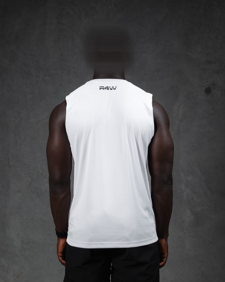 R4W ACTIVE SINGLET WHITE