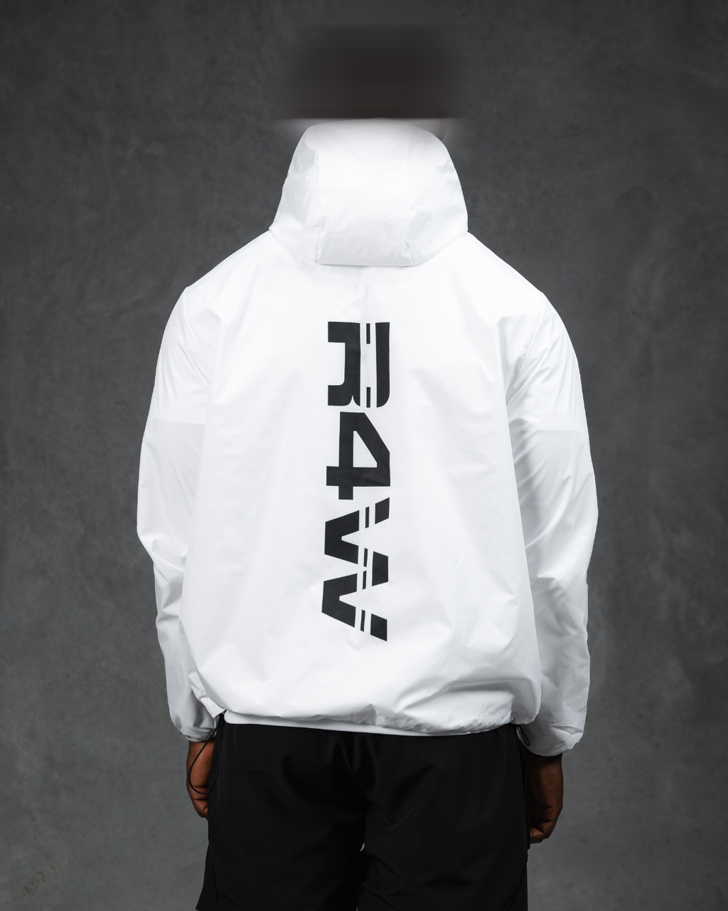 R4W ACTIVE WINDBREAKER JACKET WHITE