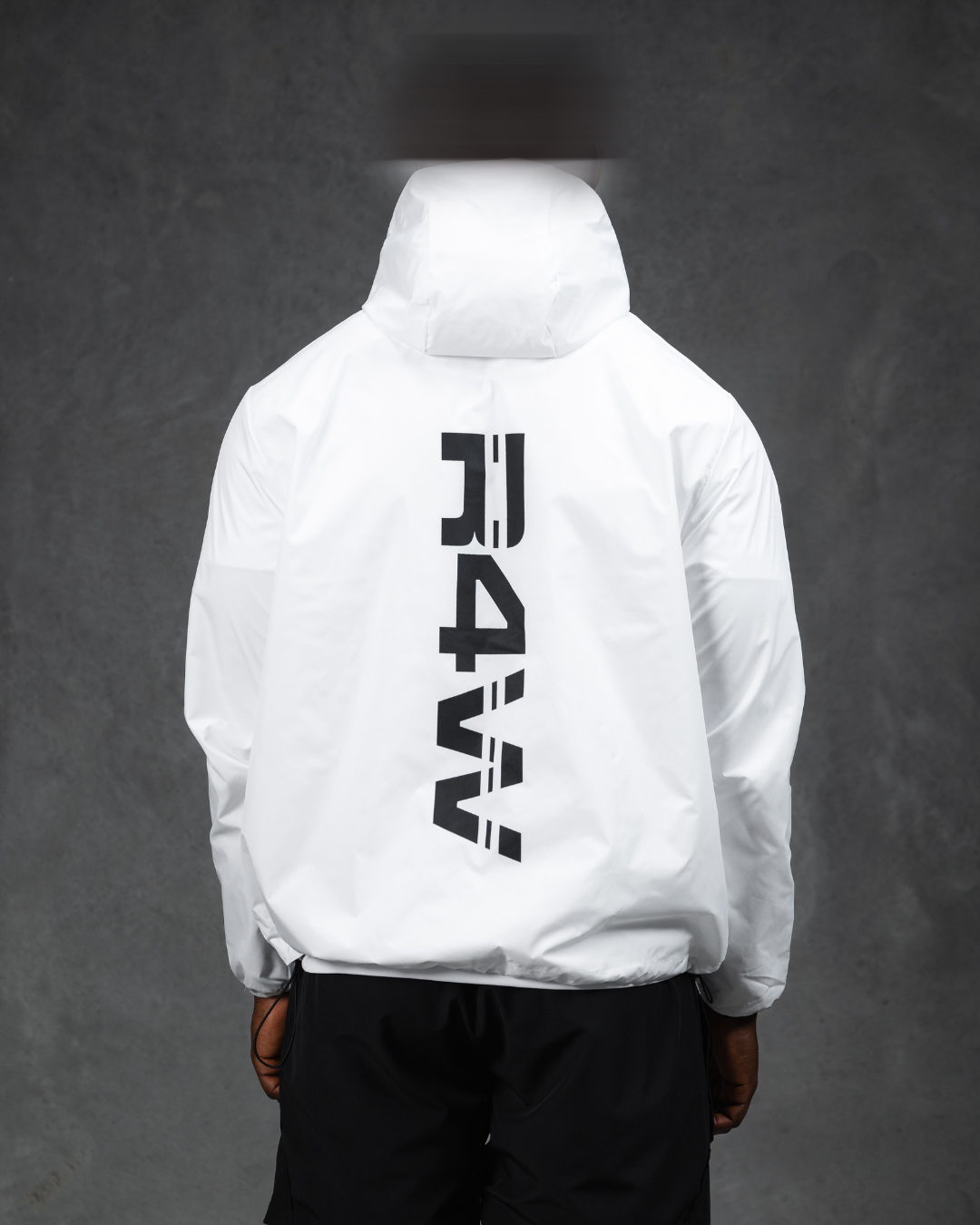 R4W ACTIVE WINDBREAKER JACKET WHITE
