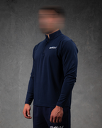 R4W ACTIVE QUARTER ZIP NAVY BLUE